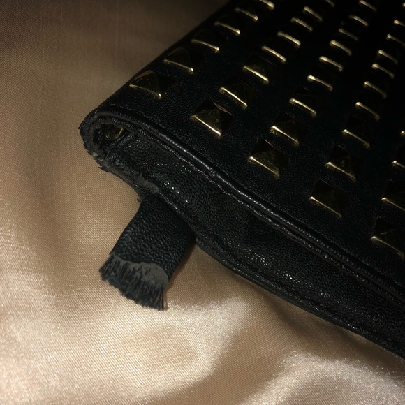 Pyramid Studded Clutch Bag - Picture 5 of 7